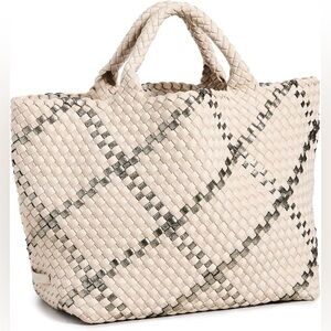 Naghedi St Barths Medium Plaid Tote